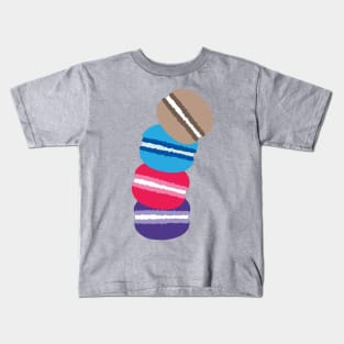 Colorful macaron Kids T-Shirt